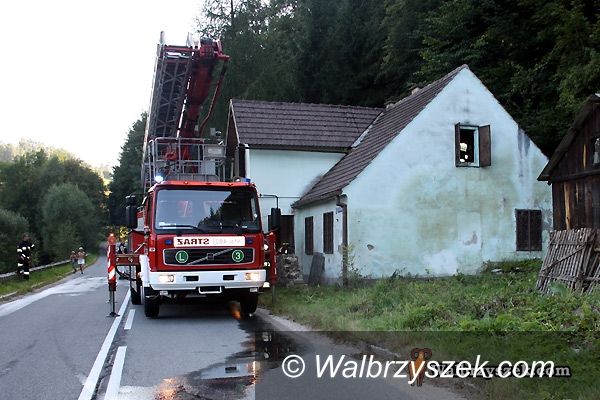 REGION, Olszyniec: Palił się dom w Olszyńcu