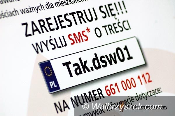 REGION, Świdnica: SMS dla mieszkańców Świdnicy