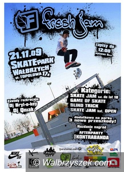 Wałbrzych, Piaskowa Góra: Fresh Jam w Skateparku