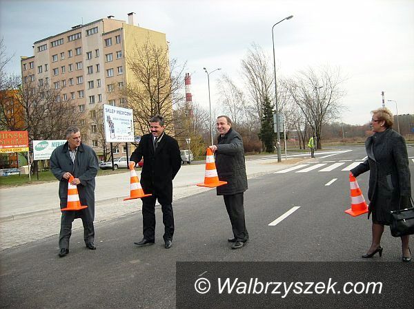 Wałbrzych: Ulica Podwale już przejezdna