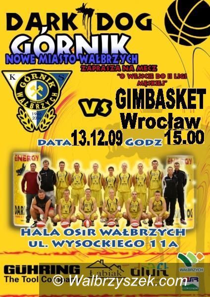 Wałbrzych / Łódź: Kolejne mecze koszykarskich drużyn przed nami