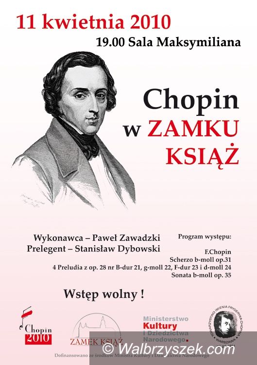 Wałbrzych: Chopin w Książu