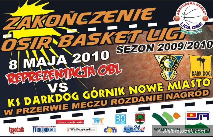 Wałbrzych: Jutro zakończenie koszykarskiego sezonu w Wałbrzychu
