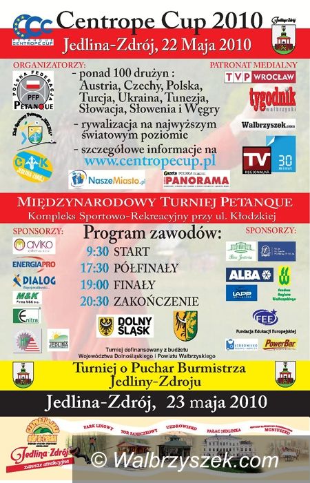 Jedlina-Zdrój: Międzynarodowy turniej petanque w Jedlinie–Zdroju