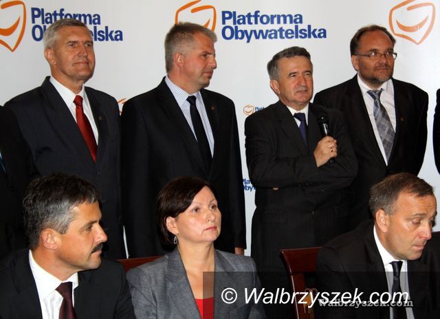 Wałbrzych: Platforma wybrała liderów