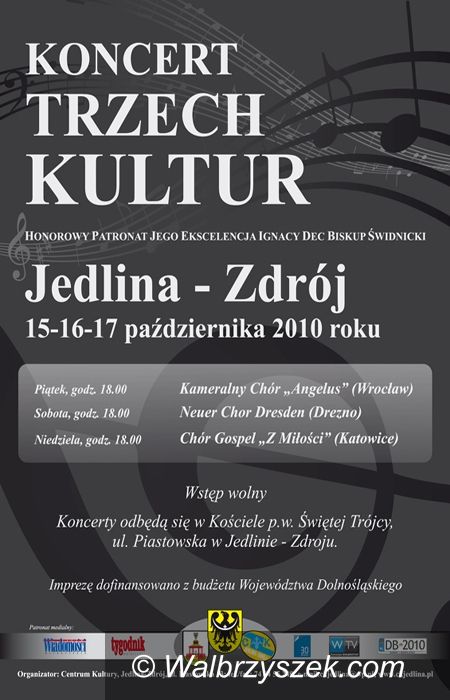 REGION, Jedlina-Zdrój: Zbliża się Koncert Trzech Kultur