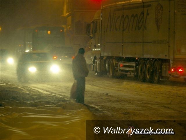 Wałbrzych/REGION: Znów czekają nas intensywne opady śniegu