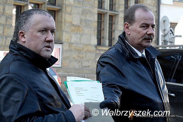 Wałbrzych: Rosiak z Nowakiem poszli do prokuratora