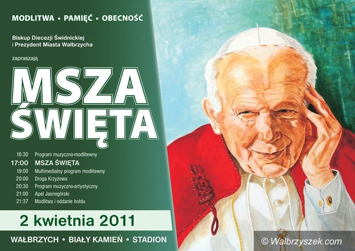 Wałbrzych: Msza Papieska już w sobotę