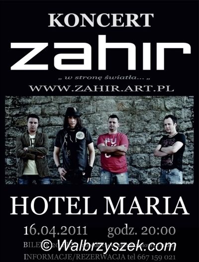 Wałbrzych: KONKURS: Mamy dla Was 6 podwójnych wejściówek na koncert zespołu Zahir