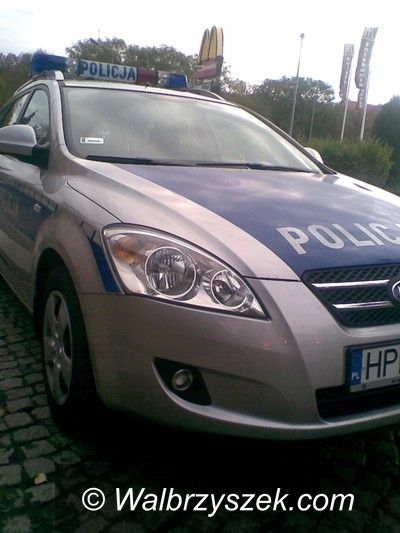 Wałbrzych: Miłośnik samochodów zatrzymany przez policję