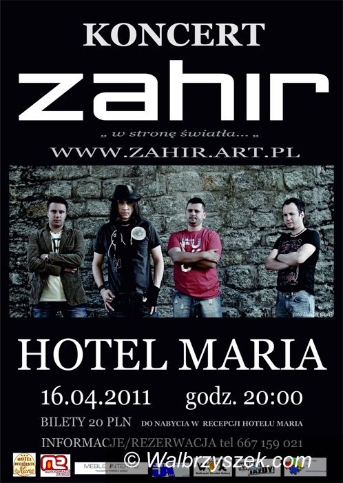 Wałbrzych: Zahir wystąpi w Hotelu Maria