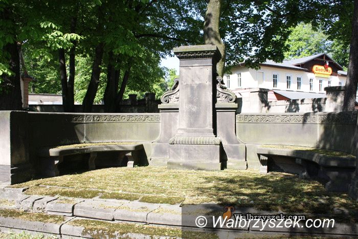 Wałbrzych: Pomnik Rittera w Wałbrzychu