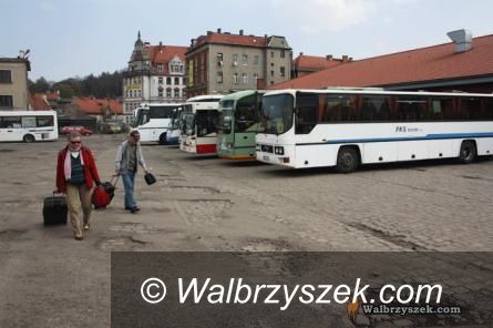 Wałbrzych: Komunikat powiatu w sprawie likwidacji dworca autobusowego w Wałbrzychu
