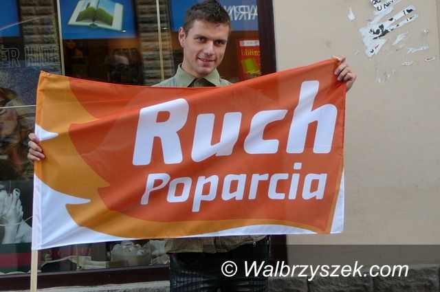 Wałbrzych: Ruch Poparcia Palikota przywiózł waciki dla Kruczkowskiego