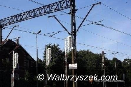Wałbrzych: Prace na przejeździe kolejowym w Wałbrzychu