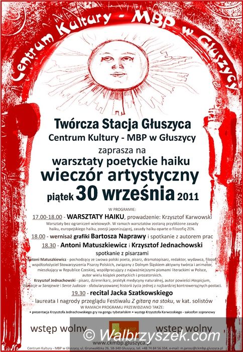 REGION, Głuszyca: Twórcza Stacja Głuszyca zaprasza