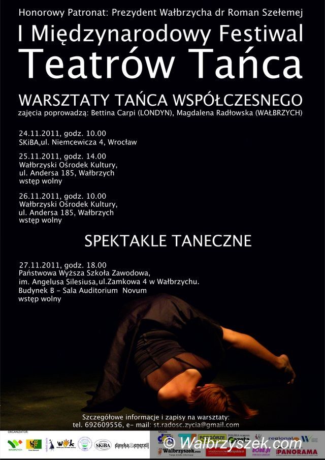 Wałbrzych: I Międzynarodowy Festiwal Teatrów Tańca