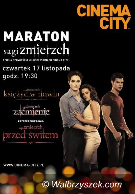 Wałbrzych: Maraton „Saga Zmierzch” w Cinema City