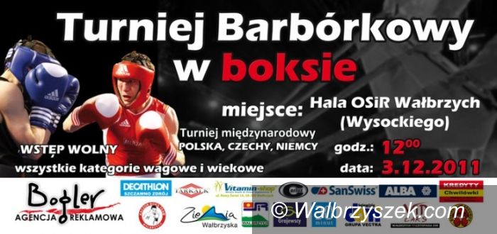 Wałbrzych: Bokserski Turniej Barbórkowy odbędzie się w Wałbrzychu już jutro