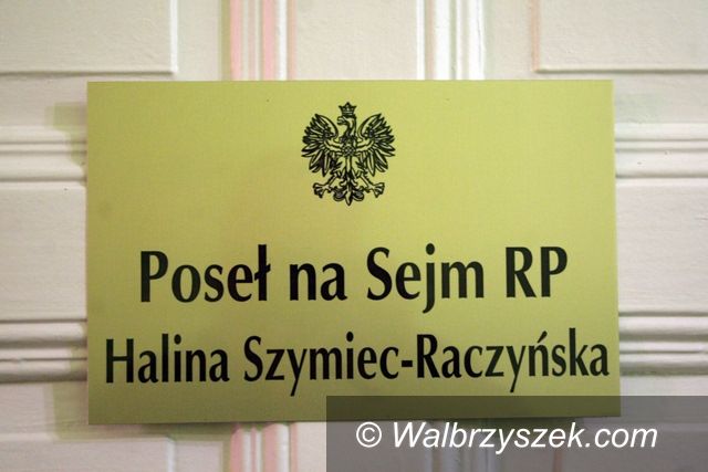Wałbrzych: Halina Szymiec–Raczyńska otworzyła biuro w Wałbrzychu