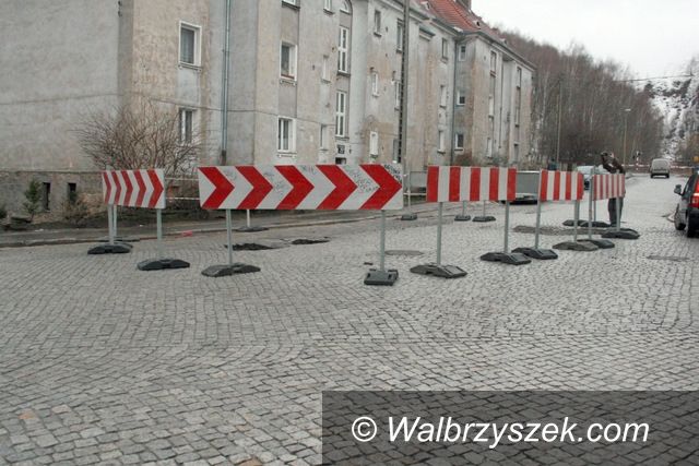 Wałbrzych: Zapadła się ulica Mazowiecka