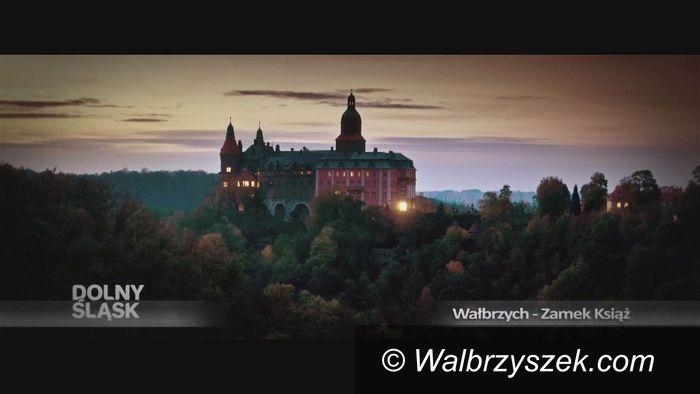Wałbrzych: Jerzy Tutaj promuje Zamek Książ