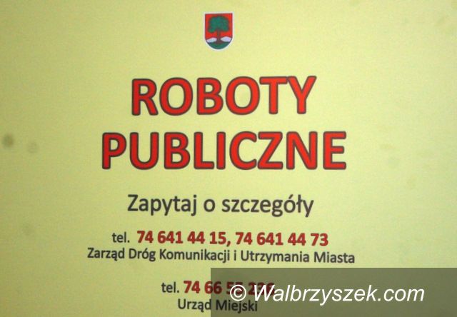 Wałbrzych: Ruszają roboty publiczne