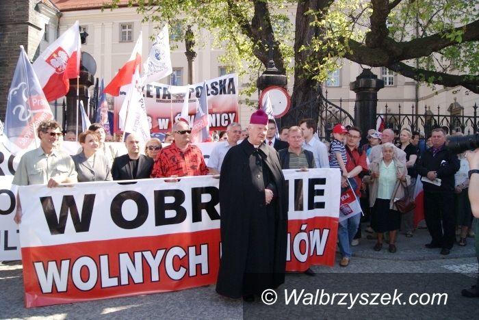 Świdnica: Marsz w obronie TV Trwam