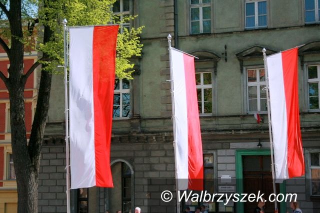 Wałbrzych: Święto flagi państwowej