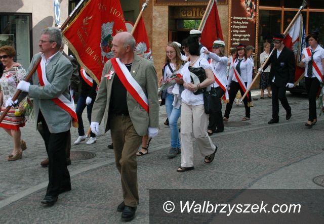 Wałbrzych: Wałbrzyska uroczystość z okazji święta Konstytucji Majowej