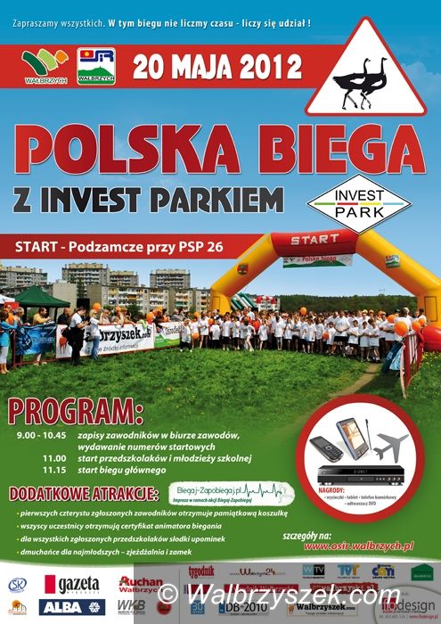 Wałbrzych: Wałbrzych biega z całą Polską