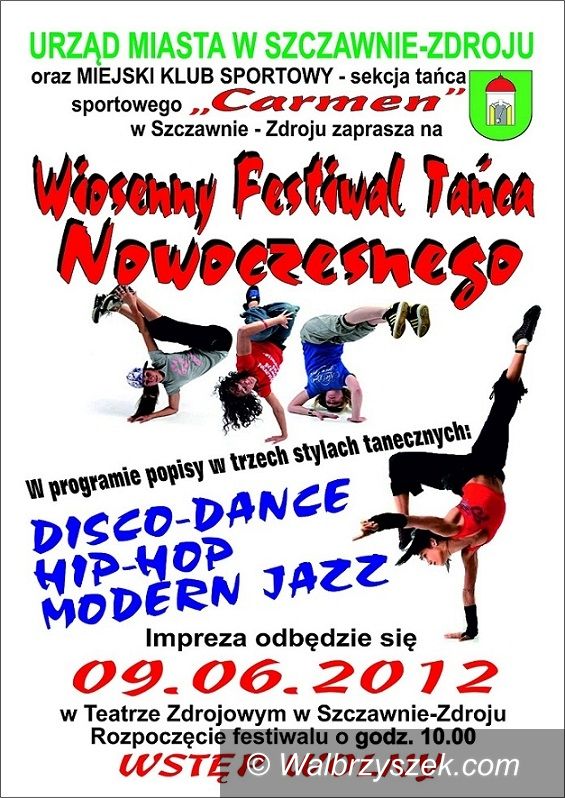 Szczawno-Zdrój: Wiosenny Festiwal Tańca Nowoczesnego