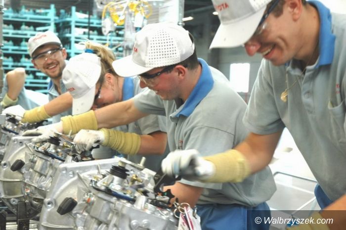 Wałbrzych: 10 lat produkcji w fabryce Toyoty w Wałbrzychu