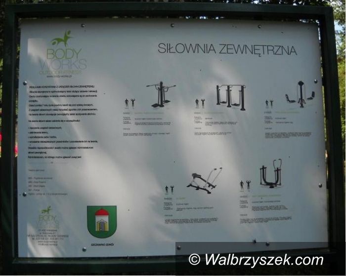 Szczawno-Zdrój: Do Szczawna na siłownię w plenerze