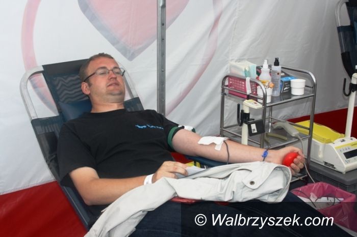 Wałbrzych: Ofiarni mieszkańcy oddali krew