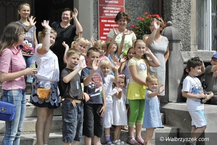 Wałbrzych: Wałbrzyski Ratusz opanowali najmłodsi mieszkańcy