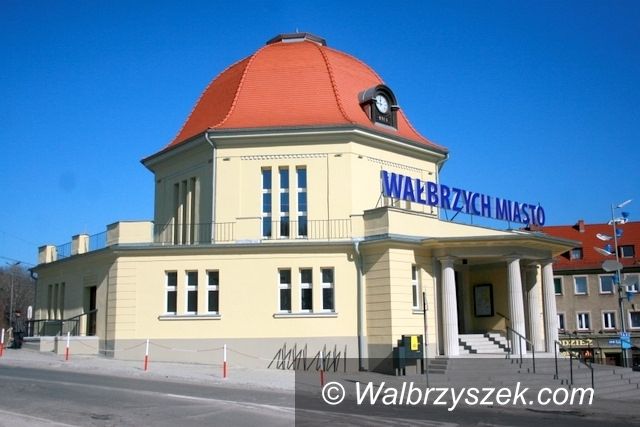 Wałbrzych: Na Dworcu Miasto Wałbrzych nie kupisz biletu