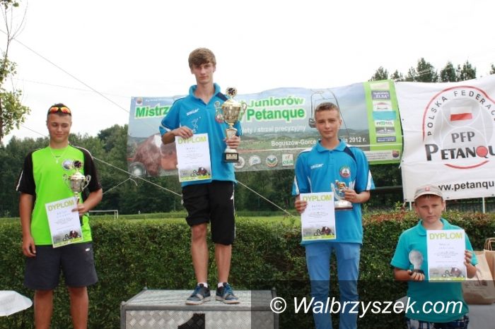 Boguszów-Gorce: Mistrzostwa Polski Juniorów w Petanque zakończone