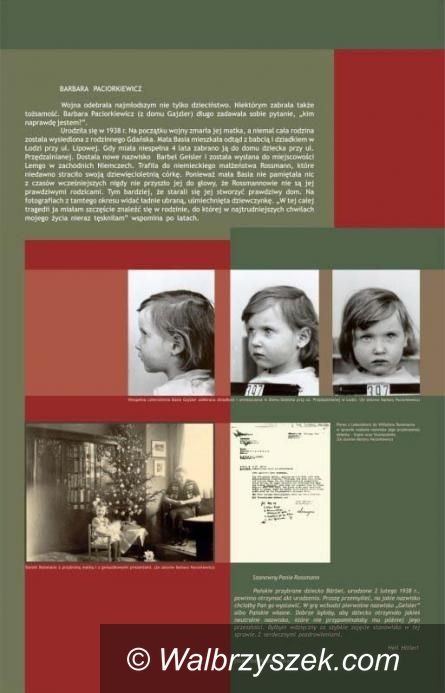 Rogoźnica: Germanizacja dzieci polskich w okresie okupacji hitlerowskiej – nowa wystawa