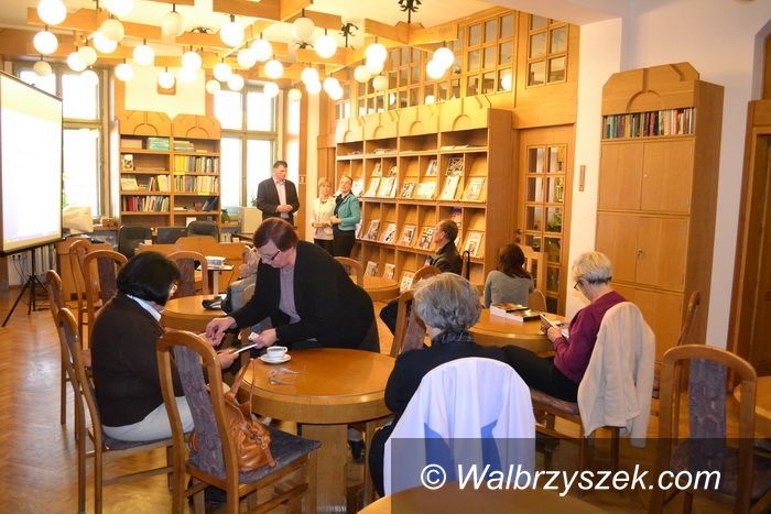 Wałbrzych: Tomasz Wandzel gościł w Bibliotece pod Atlantami