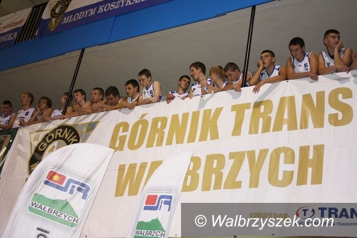 Wałbrzych: Młodzi koszykarze Górnika po kolejnych meczach