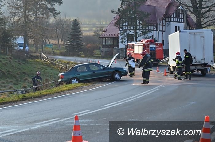 REGION, Głuszyca: Wypadek w Głuszycy Górnej