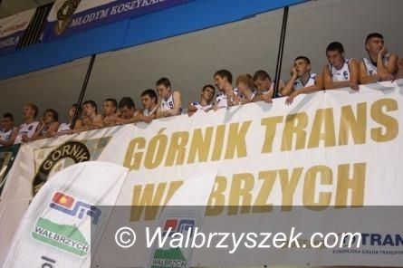Wałbrzych: Kolejne mecze młodzieżowych drużyn koszykarskich Górnika