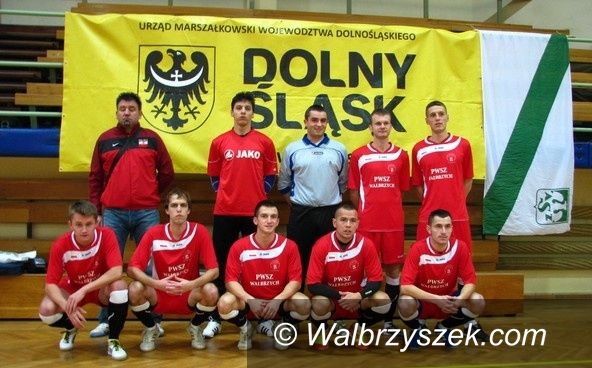 Wałbrzych: AZS PWSZ mistrzem Dolnego Śląska w futsalu