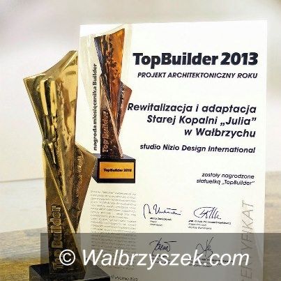 Wałbrzych: Nagroda za projekt rewitalizacji Starej Kopalni