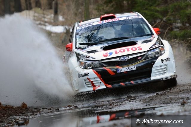 Region: Kajetanowicz i Baran z LOTOS Rally Team wygrywają 1 dzień Rajdu Świdnickiego