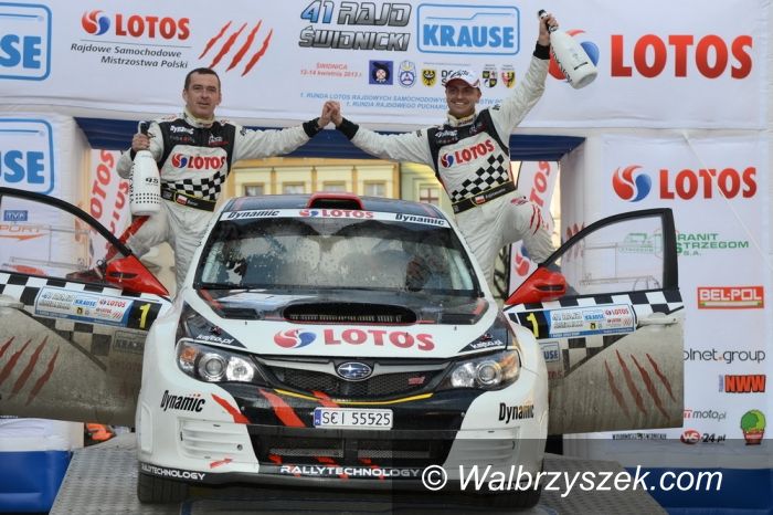 Walim: Zwycięstwo Kajetanowicza i Barana z LOTOS Rally Team w Rajdzie Świdnickim–CZĘŚĆ I