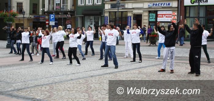 Wałbrzych: Flash Mob po wałbrzysku