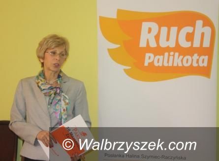 REGION: Posłanka Halina Szymiec–Raczyńska rezygnuje z członkostwa w Ruchu Palikota